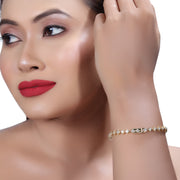 Rhombus Shape Tennis Bracelet | 1.55 CTW | 10K Gold