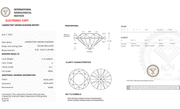 Round Cut Lab Grown Diamond Stud Earrings - 4.30 TCW